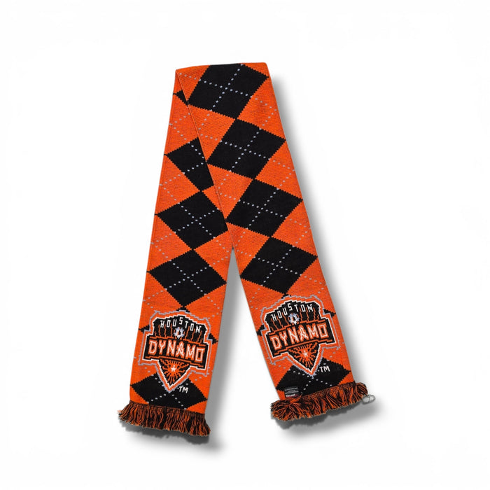 Houston Dynamo Vintage Football Scarf - Football Finery - FFS136