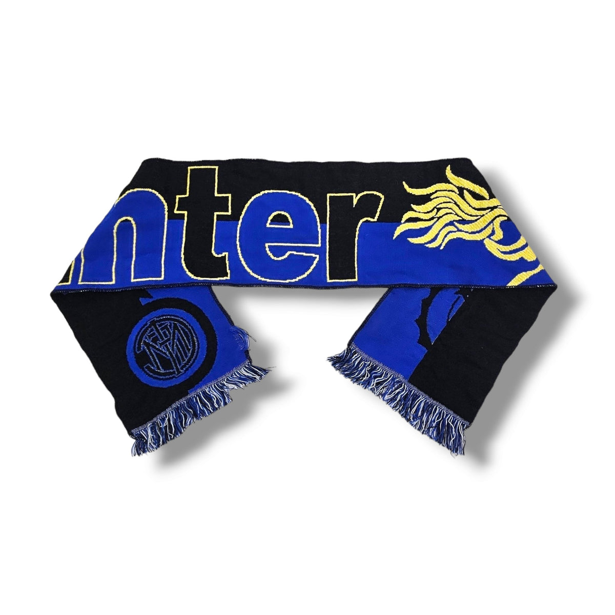 Inter Milan Vintage Football Scarf - Football Finery - FF203747