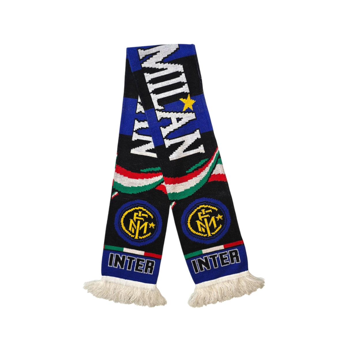 Inter Milan Vintage Football Scarf - Football Finery - FFS103