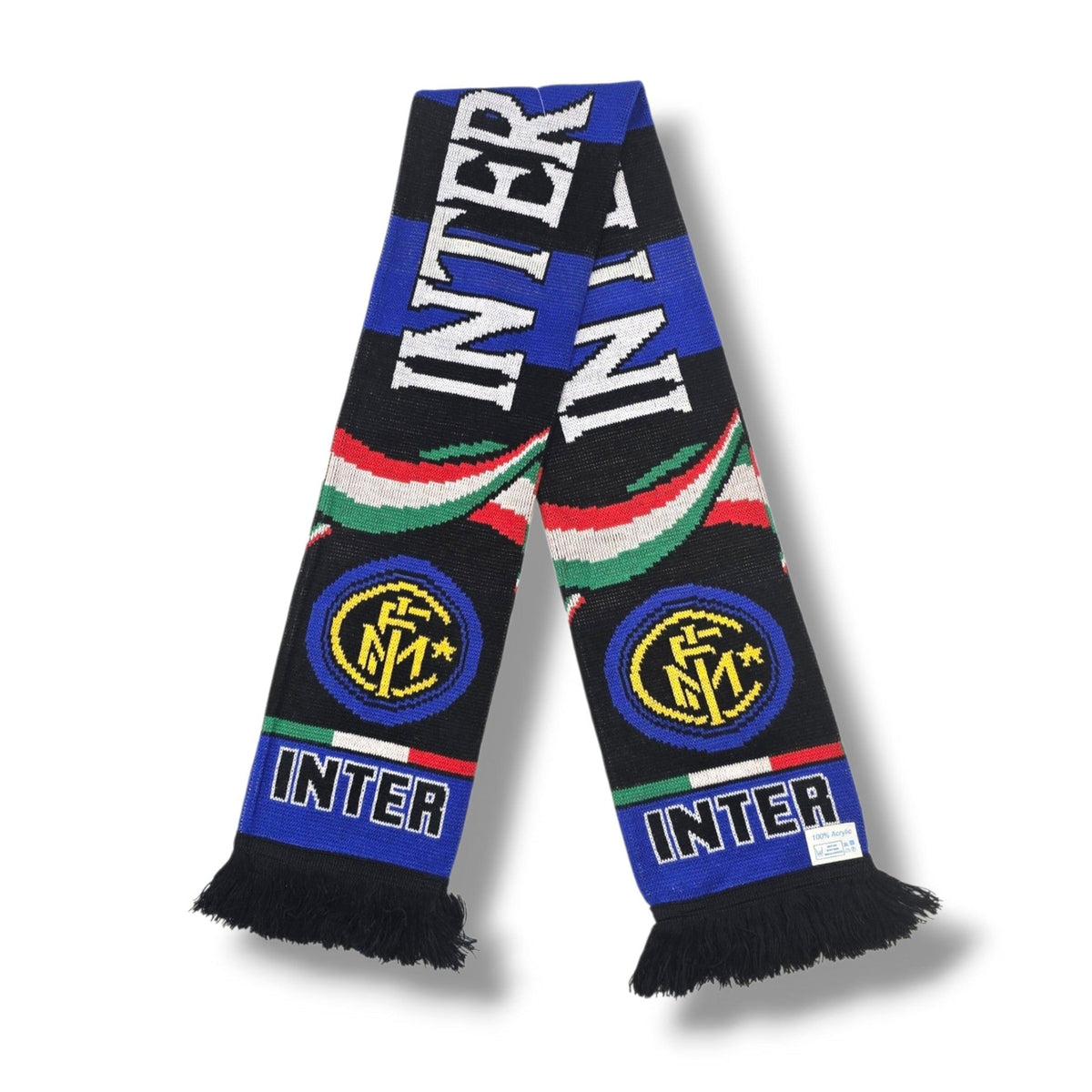 Inter Milan Vintage Football Scarf - Football Finery - FFS188