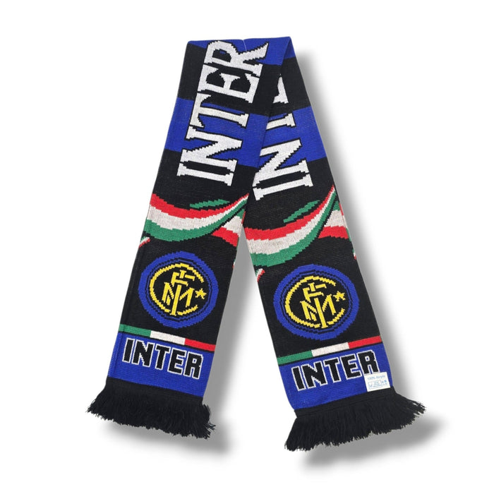 Inter Milan Vintage Football Scarf - Football Finery - FFS188