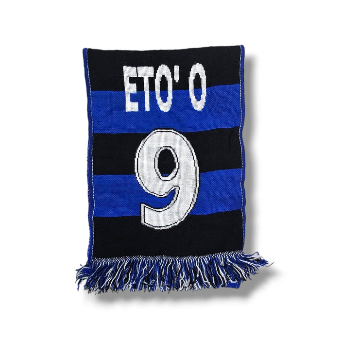 Inter Milan Vintage Football Scarf (Samuel Eto'o) - Football Finery - FF203740