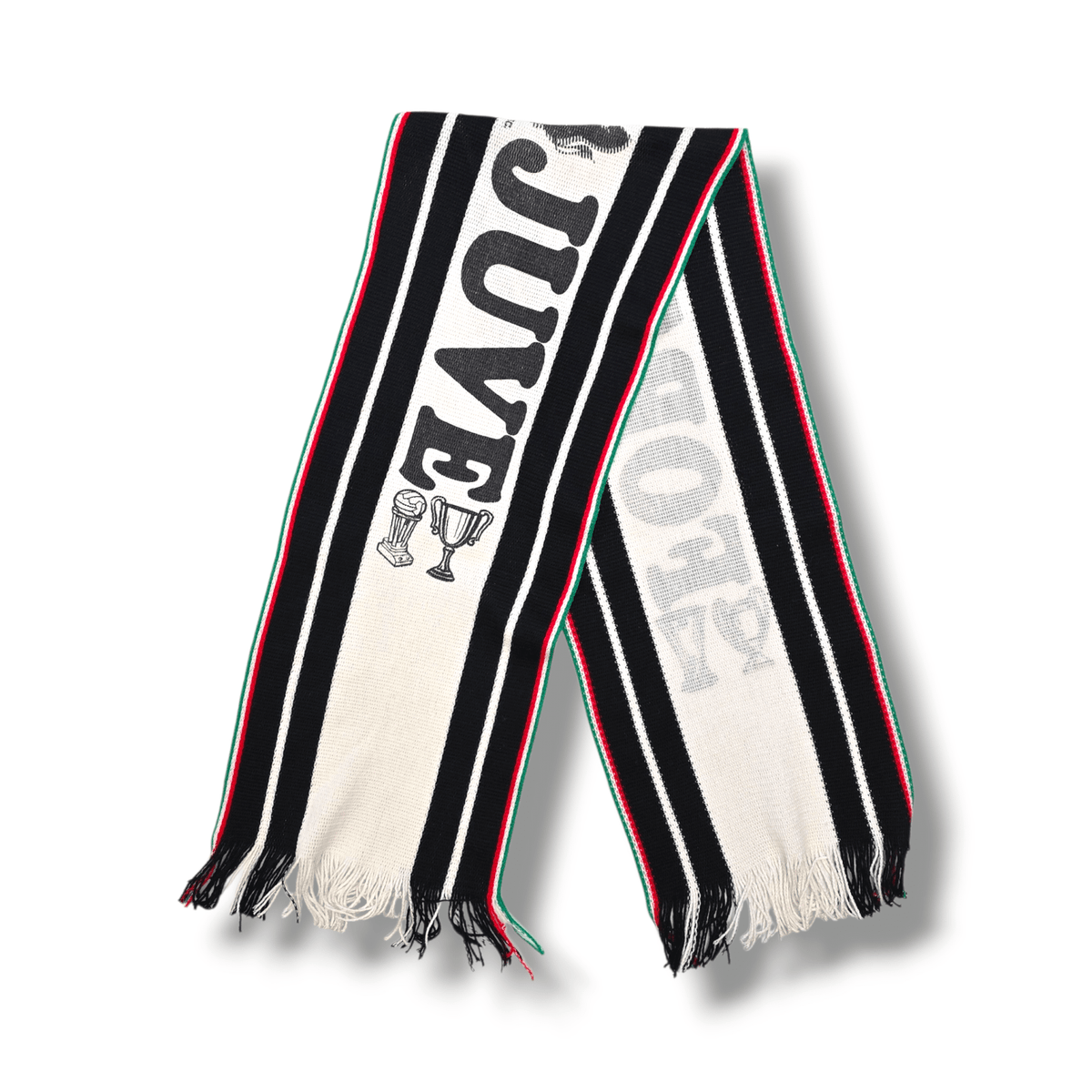 Juventus Vintage Football Scarf 'Forza Juve' - Football Finery - FFS041