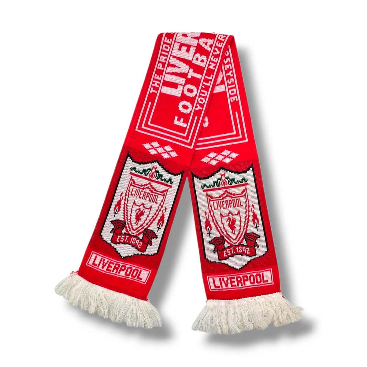 Liverpool Vintage Football Scarf - Football Finery - FFS228