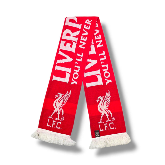 Liverpool Vintage Football Scarf - Football Finery - FFS229