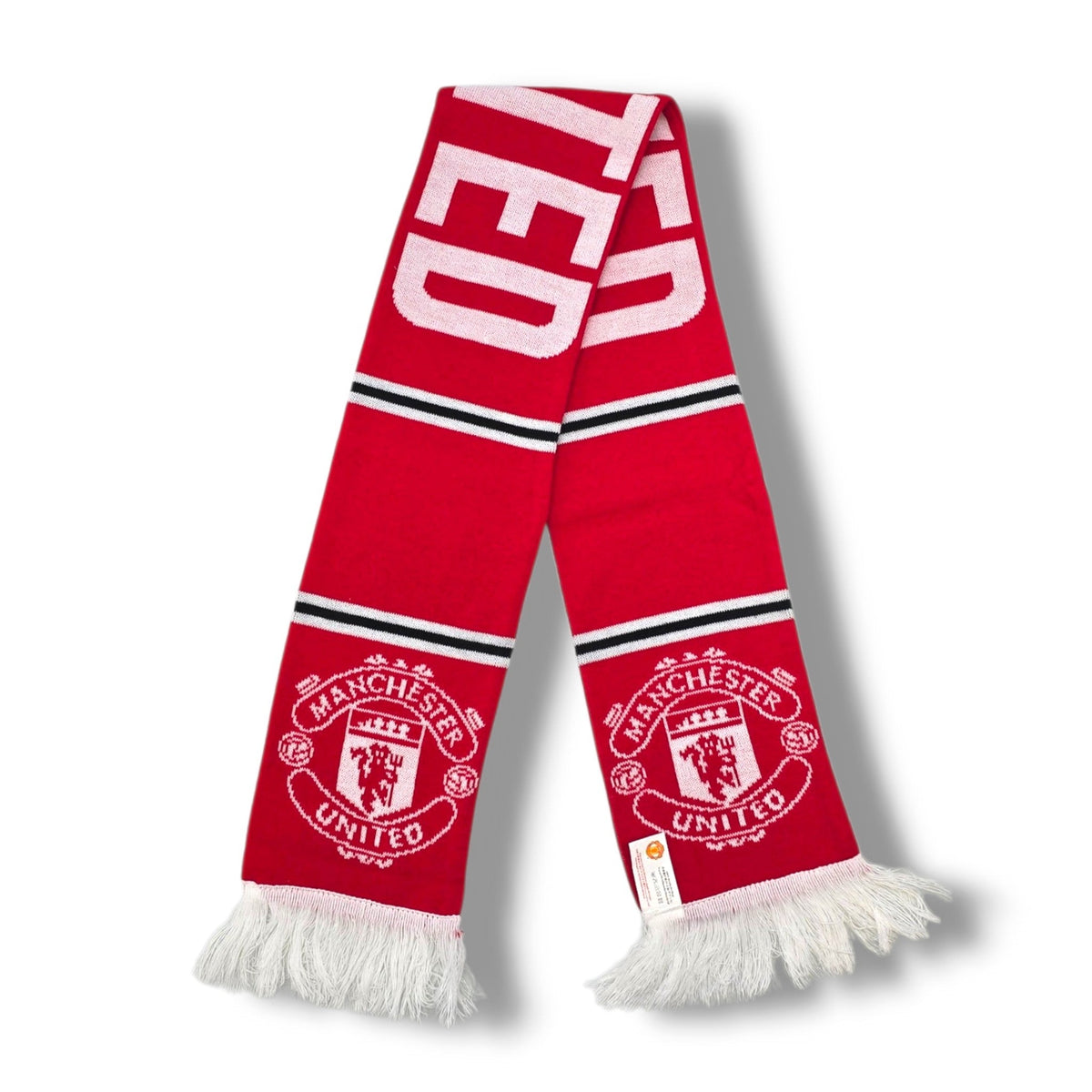 Manchester United Vintage Football Scarf - Football Finery - FFS217