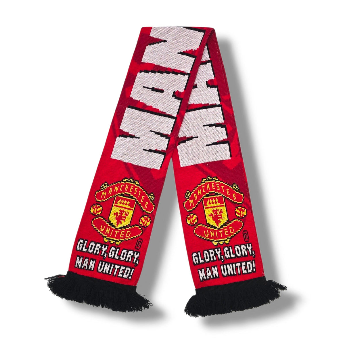 Manchester United Vintage Football Scarf - Football Finery - FFS220