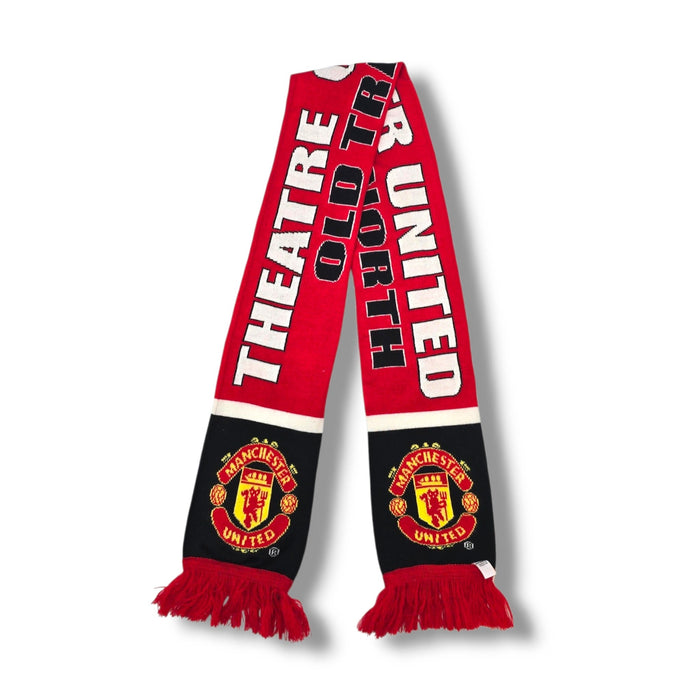 Manchester United Vintage Football Scarf - Football Finery - FFS224