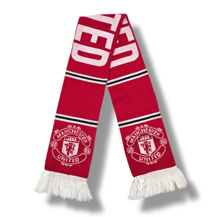 Manchester United Vintage Football Scarf - Football Finery - FFS232