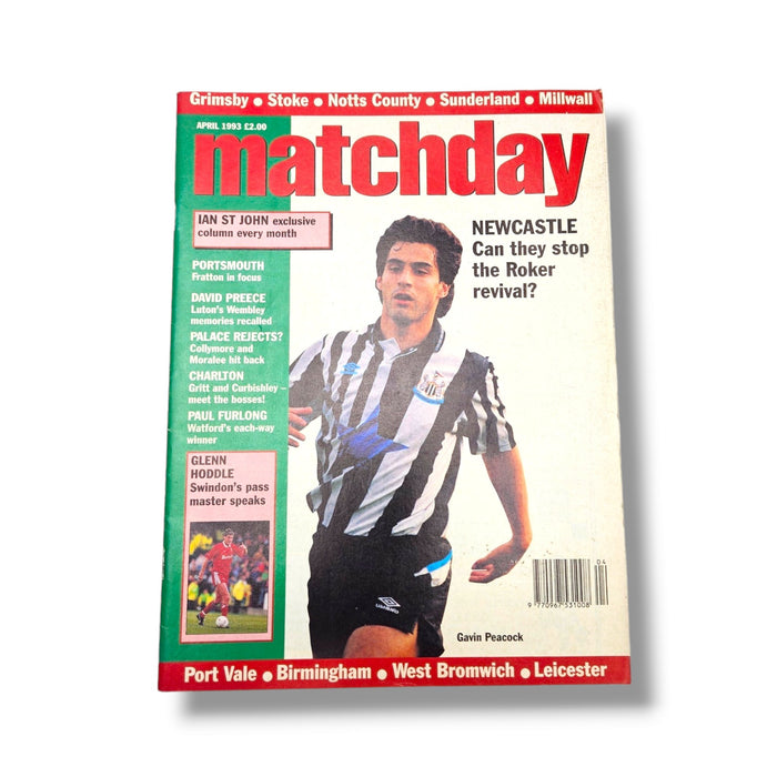 Matchday Football Magazine: 1993 Bundle (8 x Issues) - Football Finery -