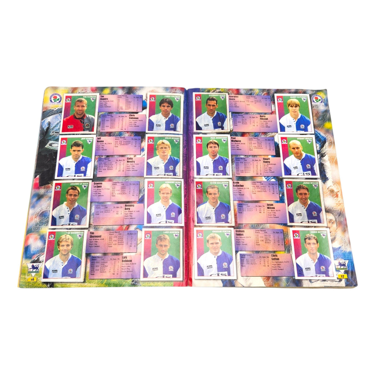 Merlin's Premier League Sticker Collection 1997 (100% Complete) - Football Finery - Sticker_Book_PL97_Merlin