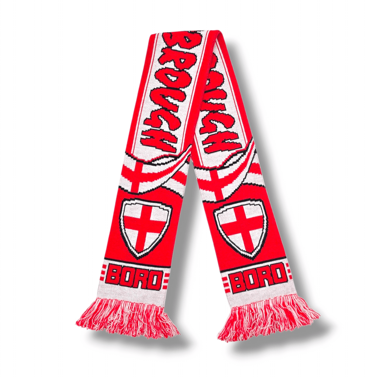 Middlesbrough Vintage Football Scarf - Football Finery - FFS239