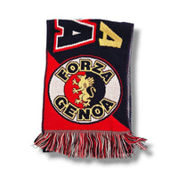 Napoli x Genoa Vintage Football Scarf (Half & Half) - Football Finery - FF203749
