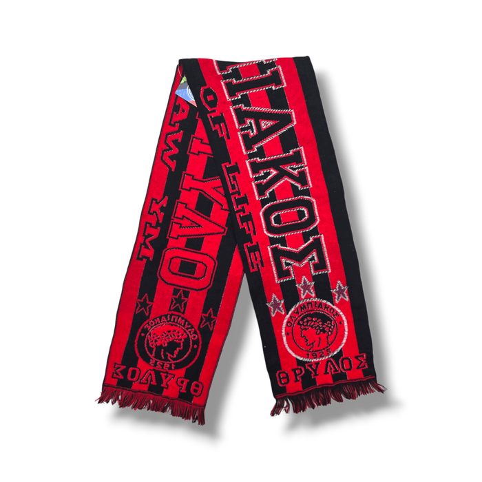 Olympiakos Vintage Football Scarf - Football Finery - FFS058