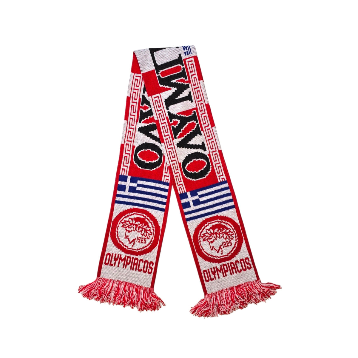 Olympiakos Vintage Football Scarf - Football Finery - FFS101