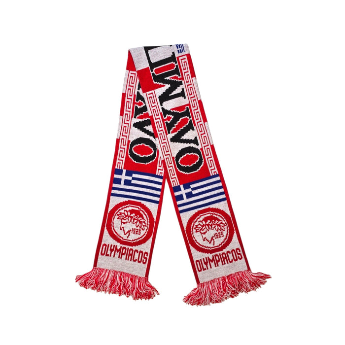 Olympiakos Vintage Football Scarf - Football Finery - FFS101