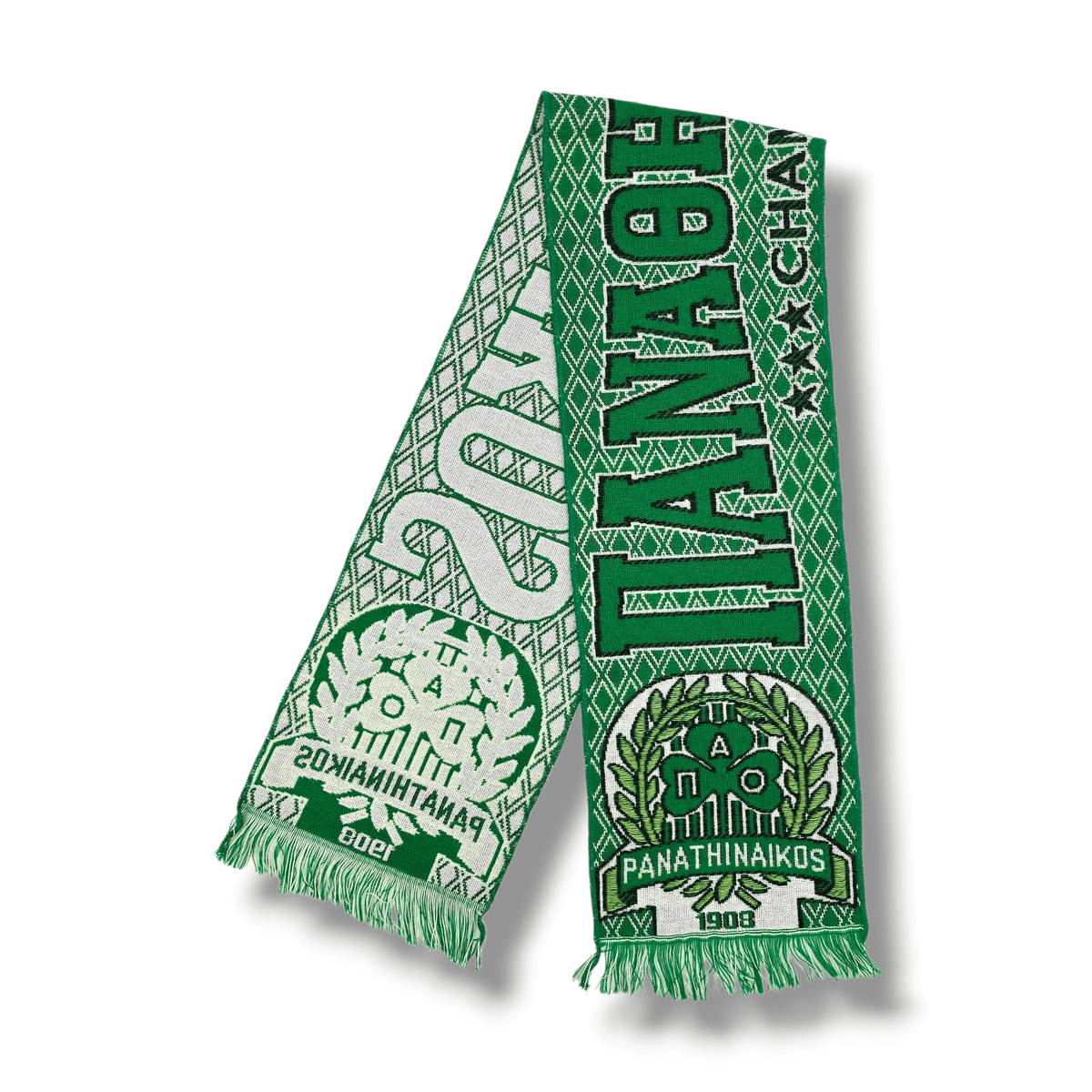 Panathinaikos Vintage Football Scarf - Football Finery - FFS019