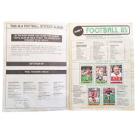 Panini 1985 Sticker Album English 1st Division & SPL (Complete) - Football Finery - FF202964