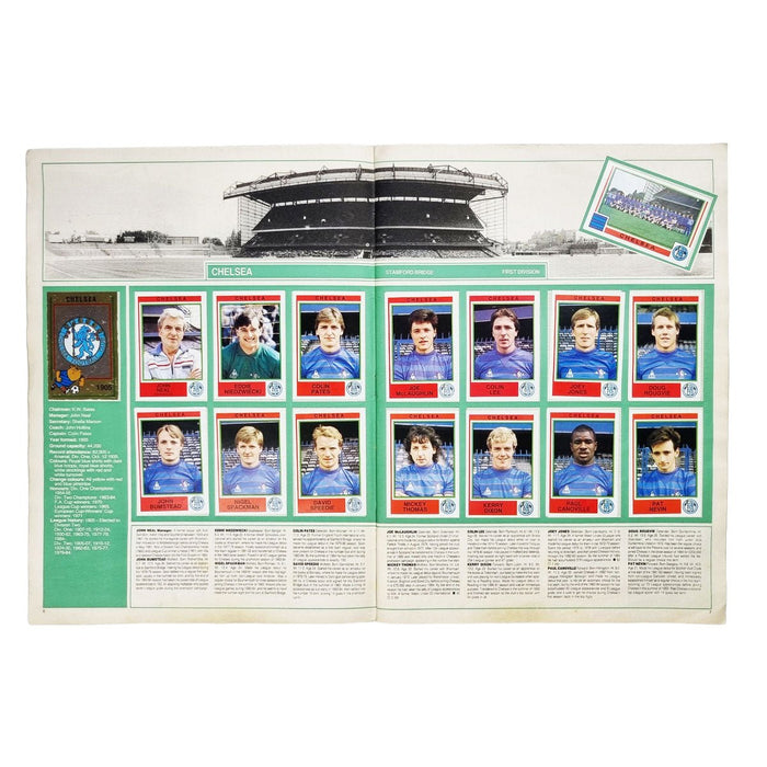 Panini 1985 Sticker Album English 1st Division & SPL (Complete) - Football Finery - FF202964
