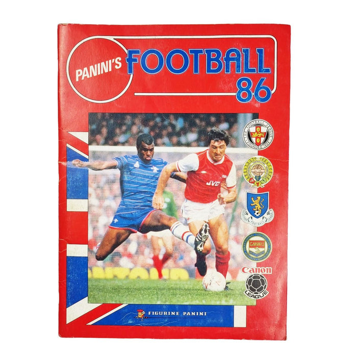 Panini 1986 Sticker Album English 1st Division & SPL (Complete) - Football Finery - FF202965