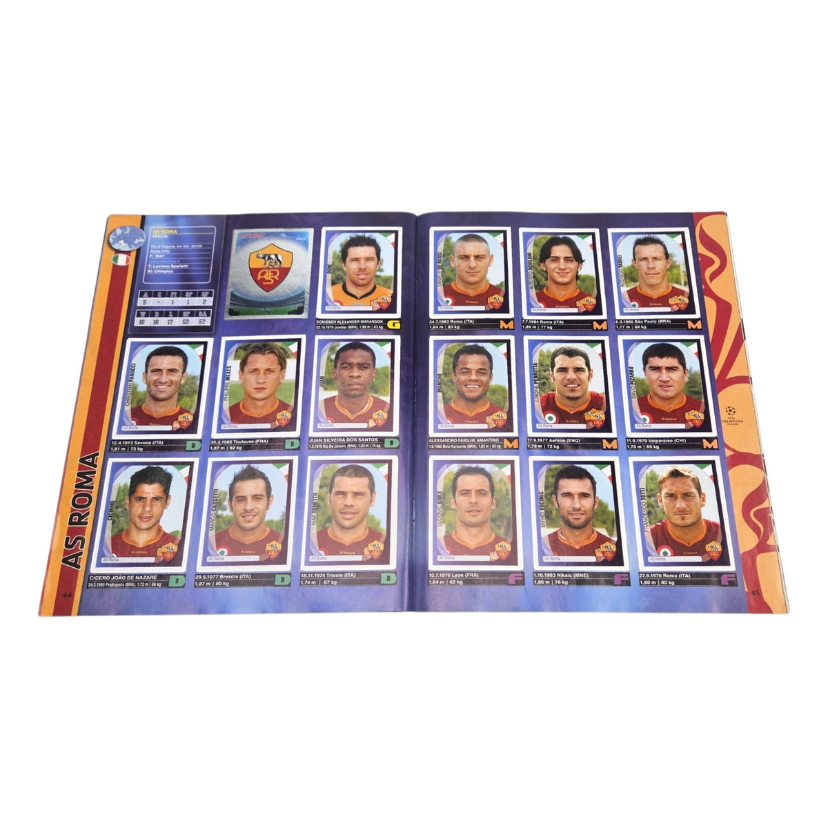 Panini Official 2007/08 Champions League Sticker Album (Complete) - Football Finery - Sticker_Book_CL-2007