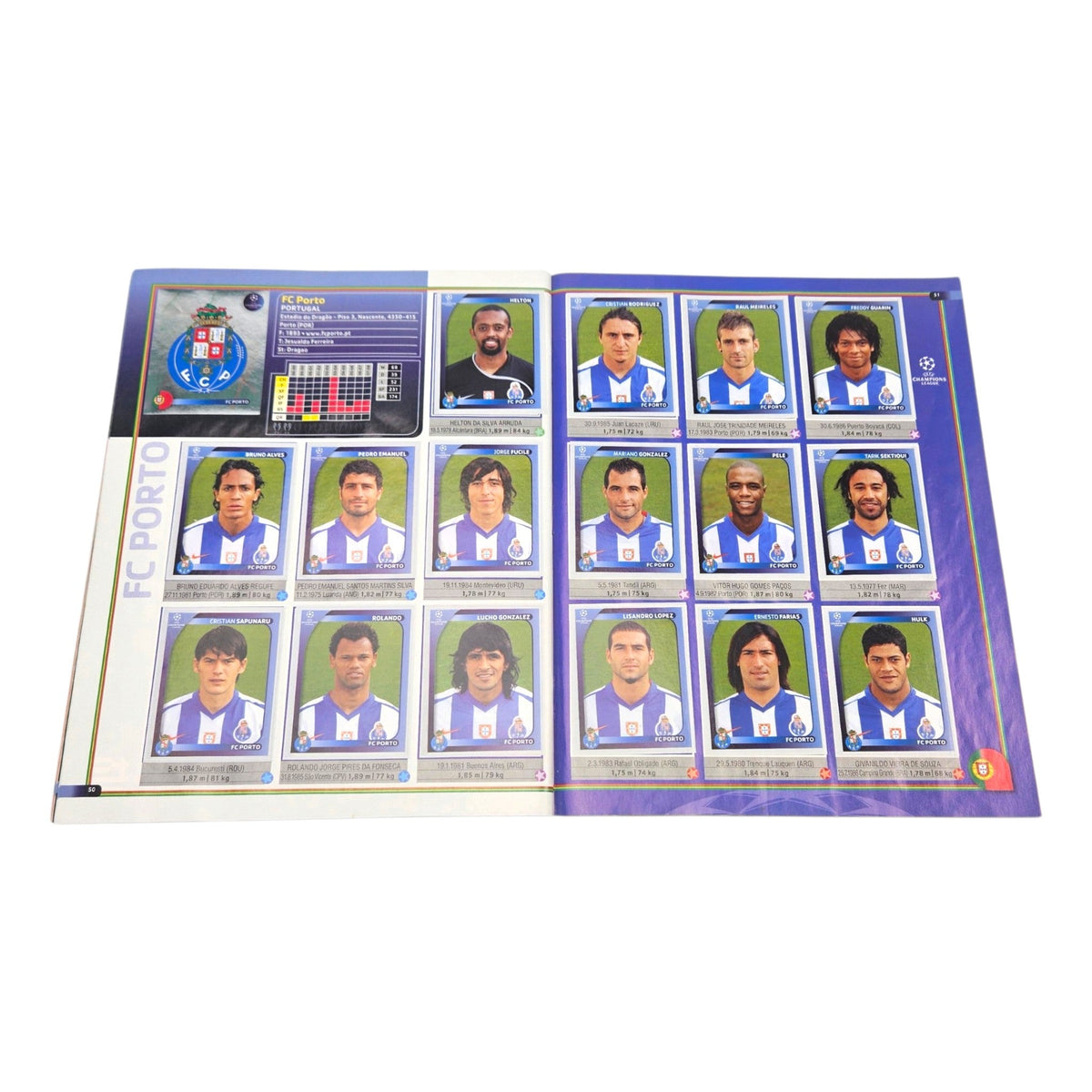 Panini Official 2008/09 Champions League Sticker Album (Complete) - Football Finery - Sticker_Book_2008_CL