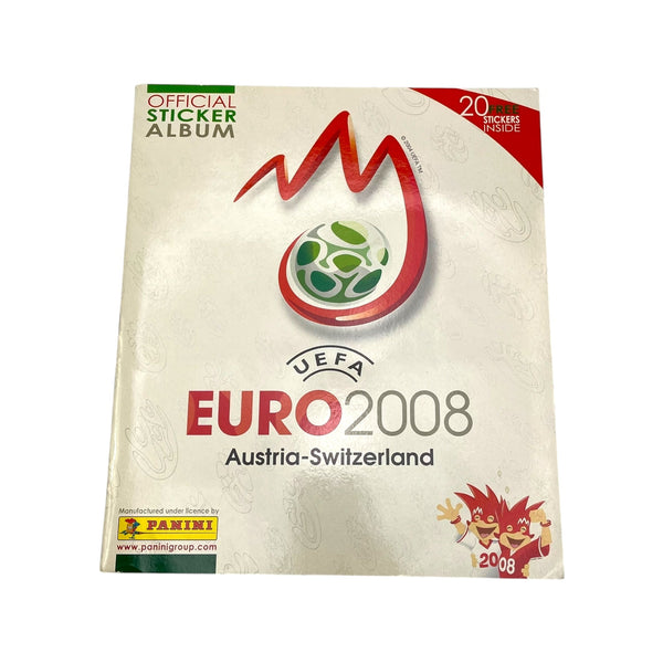 Album Panini UEFA Euro 2008 Complet, édition Autriche-Suisse, Collection Foot