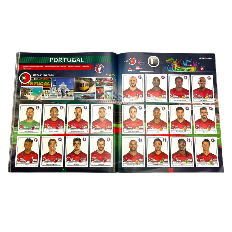 Panini Official Euro 2016 Sticker Album (Complete) - Football Finery - FF_Panini_2016