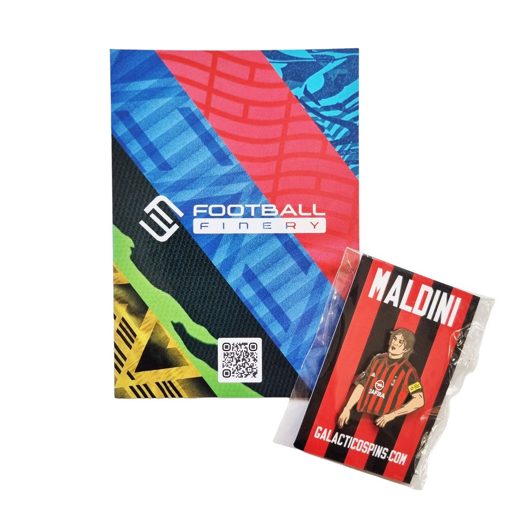 Paolo Maldini AC Milan Football Icon Pin Badge – Football Finery