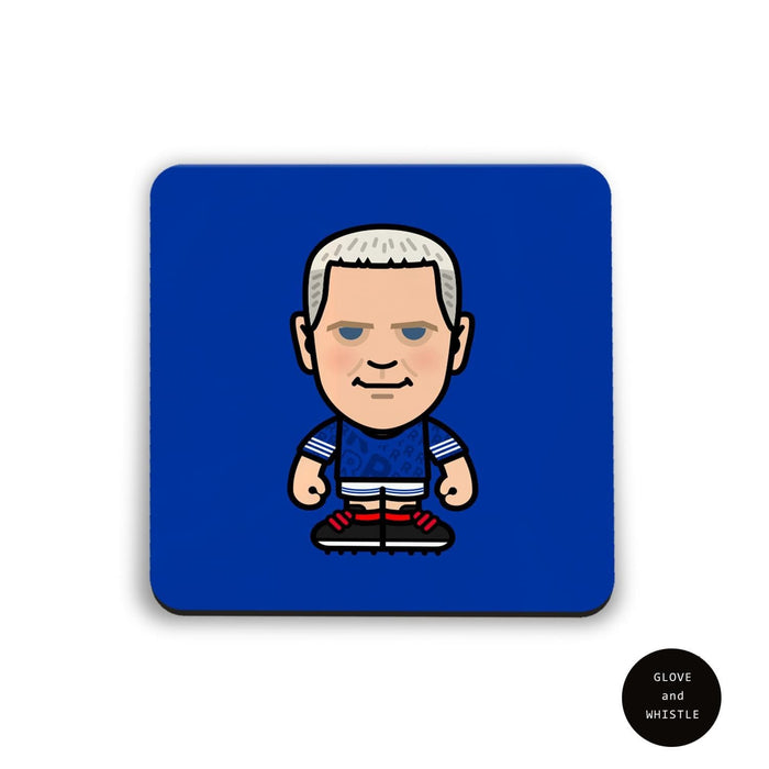 Paul Gascoigne Rangers Football Coaster - Football Finery - FF203100