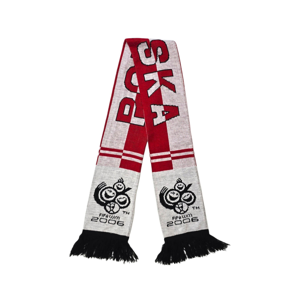 Poland Vintage Football Scarf | EURO 2006 - Football Finery - FFS098