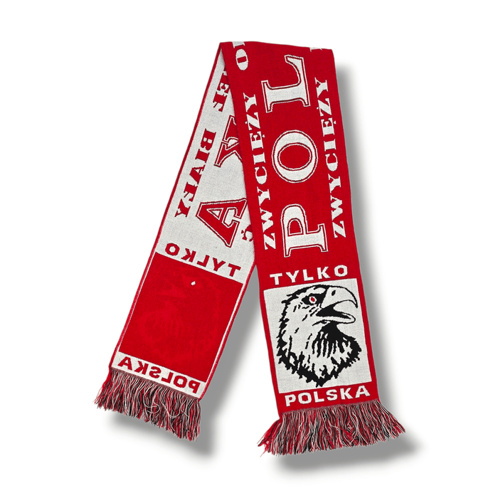 Poland Vintage Football Scarf - Football Finery - FFS031