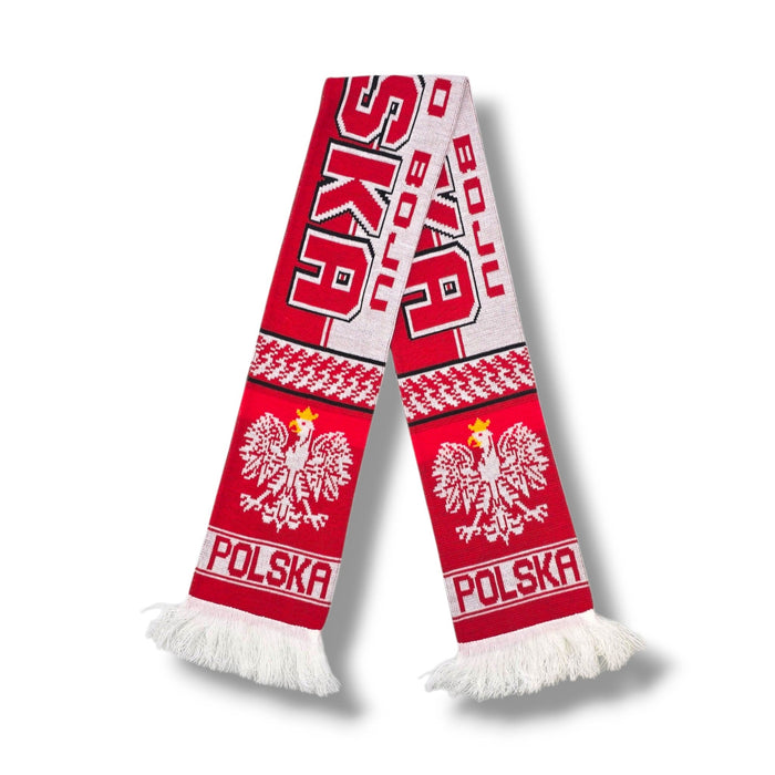 Poland Vintage Football Scarf - Football Finery - FFS241