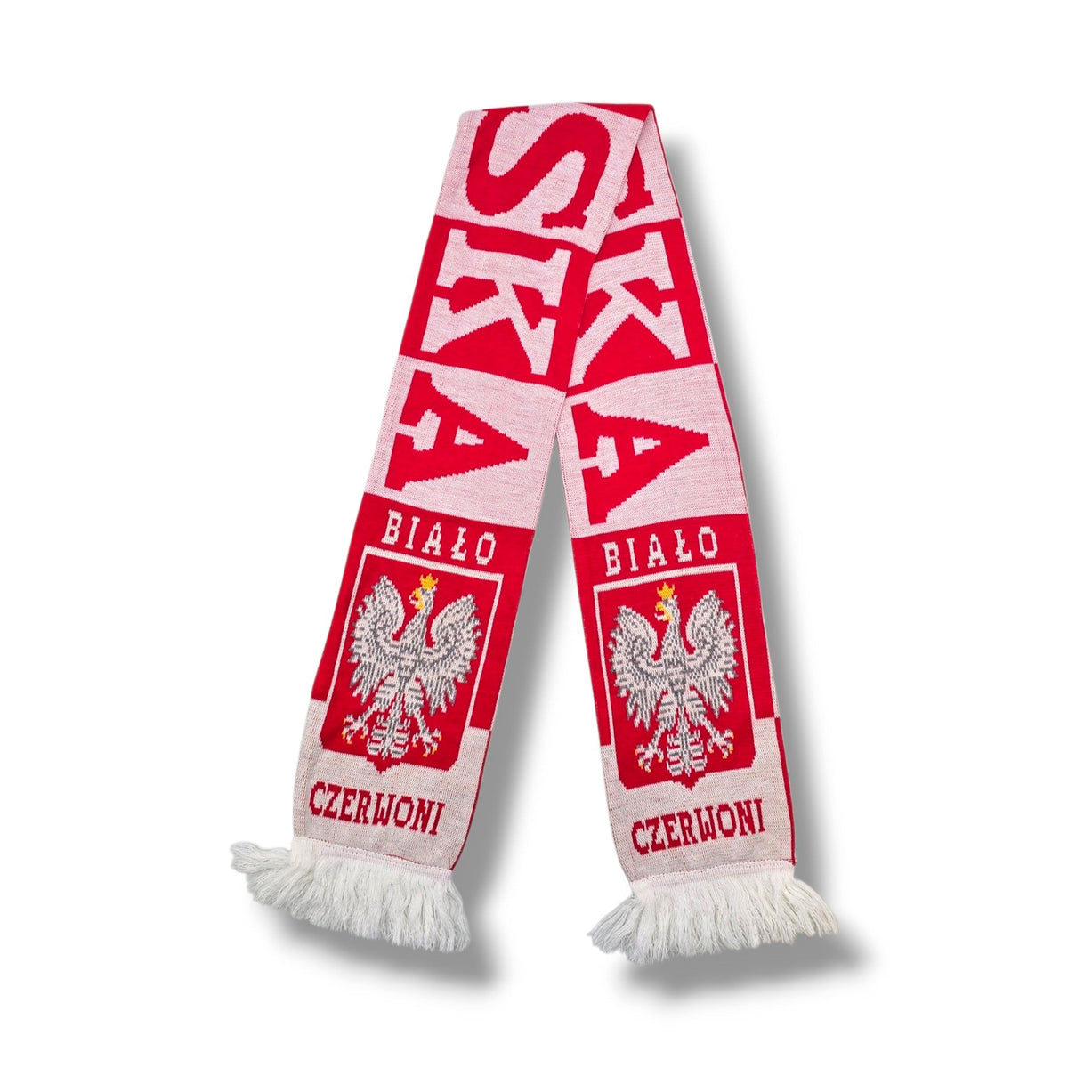 Poland Vintage Football Scarf - Football Finery - FFS242