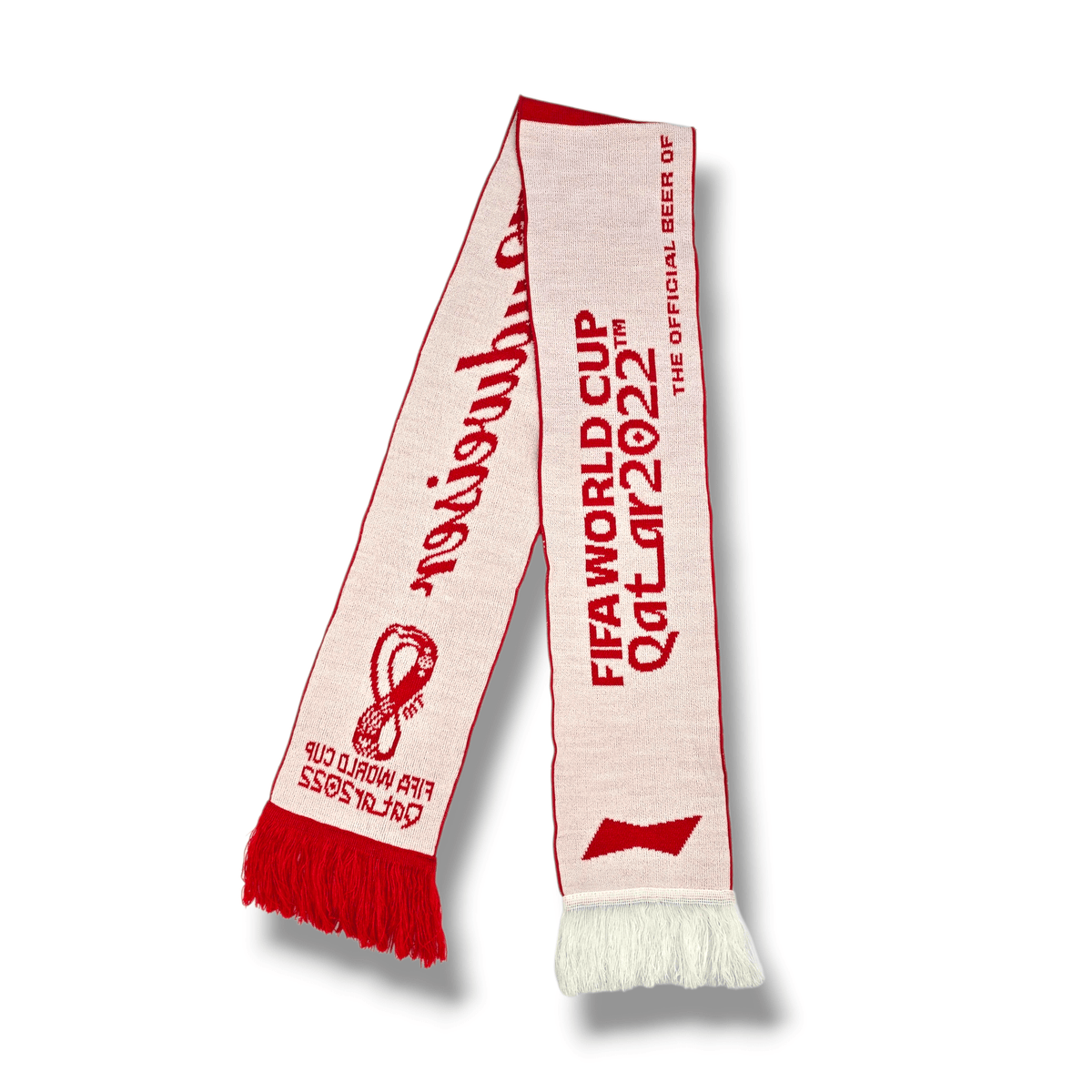 Qatar 2022 World Cup Vintage Football Scarf - Football Finery - FFS022