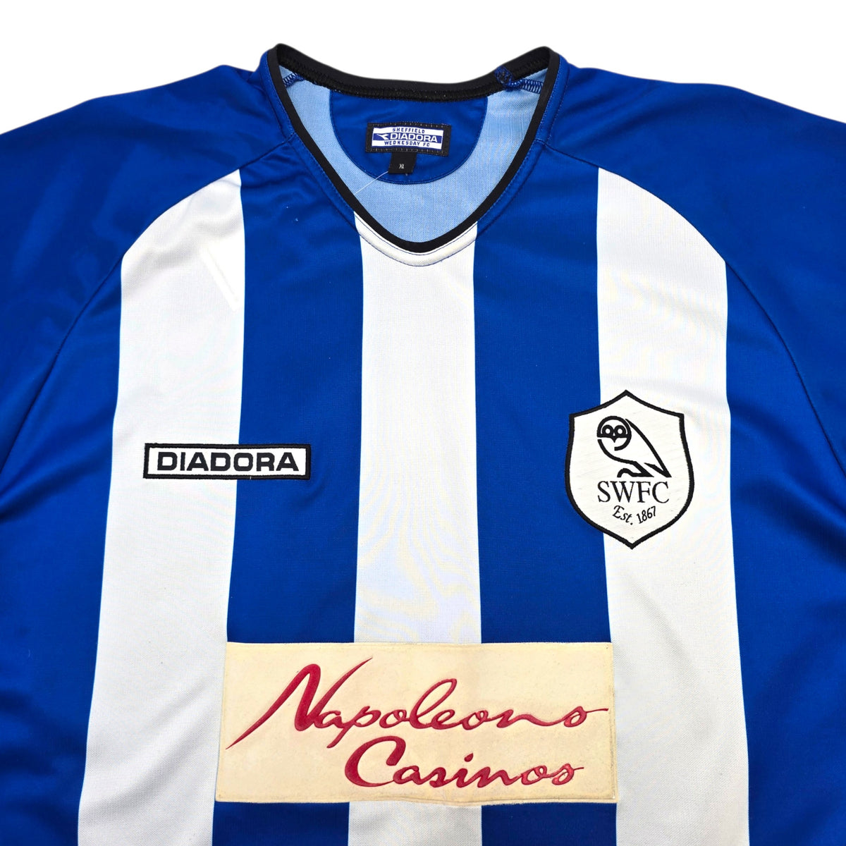 2003/05 Sheffield Wednesday Home Football Shirt (XL) Diadora