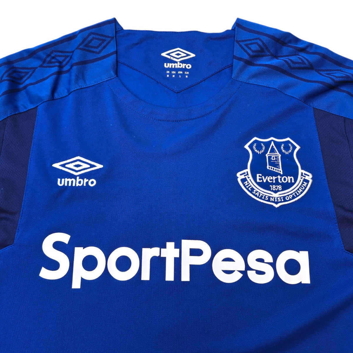 2017/18 Everton Home Football Shirt (M) Umbro #10 Rooney