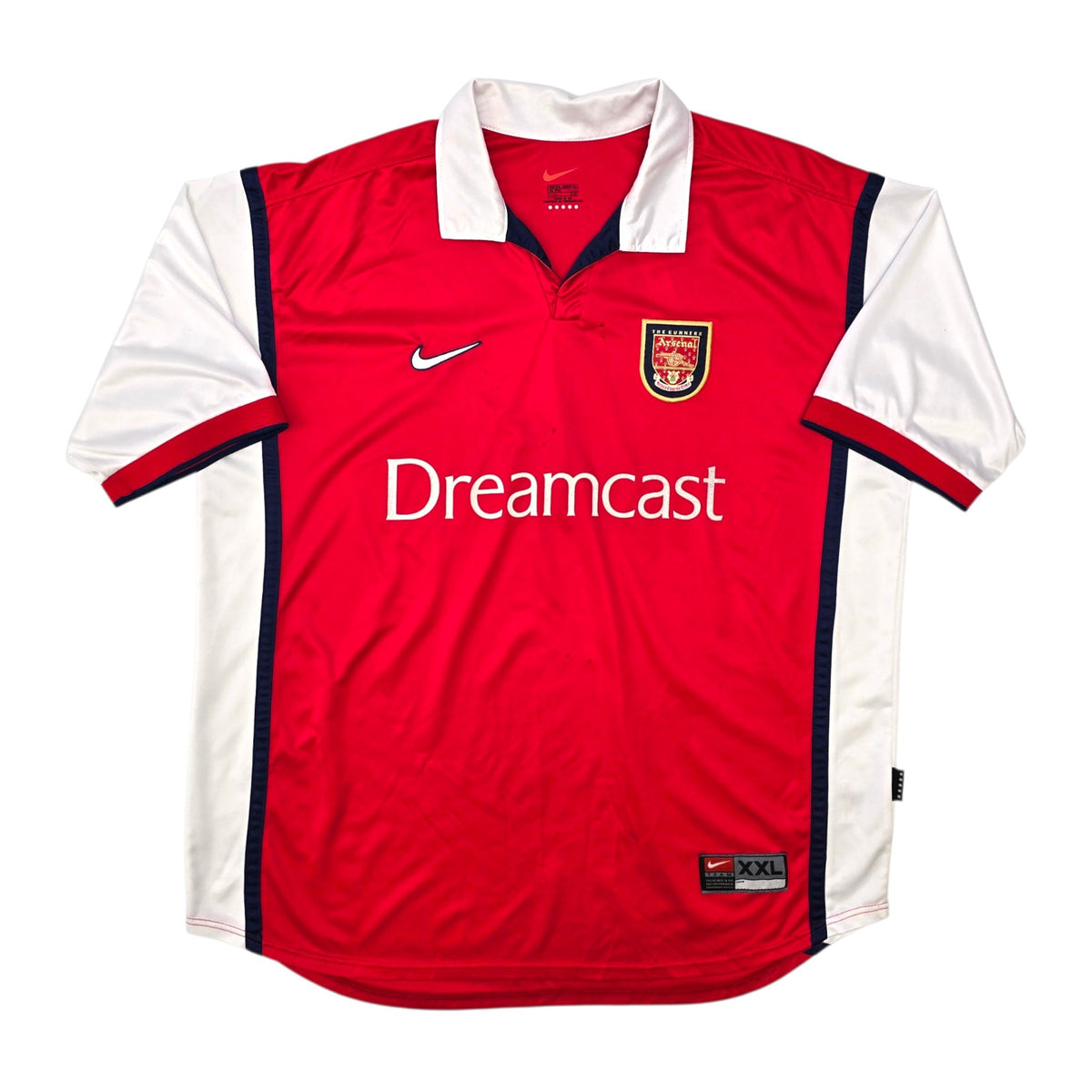 1999/00 Arsenal Home Football Shirt (2XL) Nike