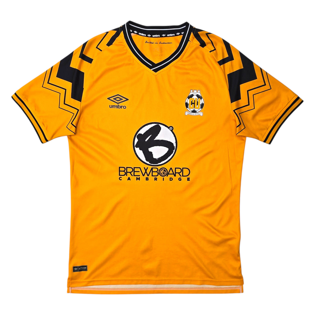 2023/24 Cambridge United Home Football Shirt (M) Umbro #23 Ahadme