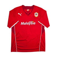 2013/14 Cardiff City Home Football Shirt (L) Puma #36 Zaha
