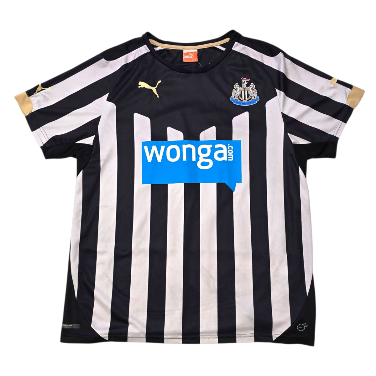 2014/15 Newcastle United Home Football Shirt (M) Puma #2 Coloccini
