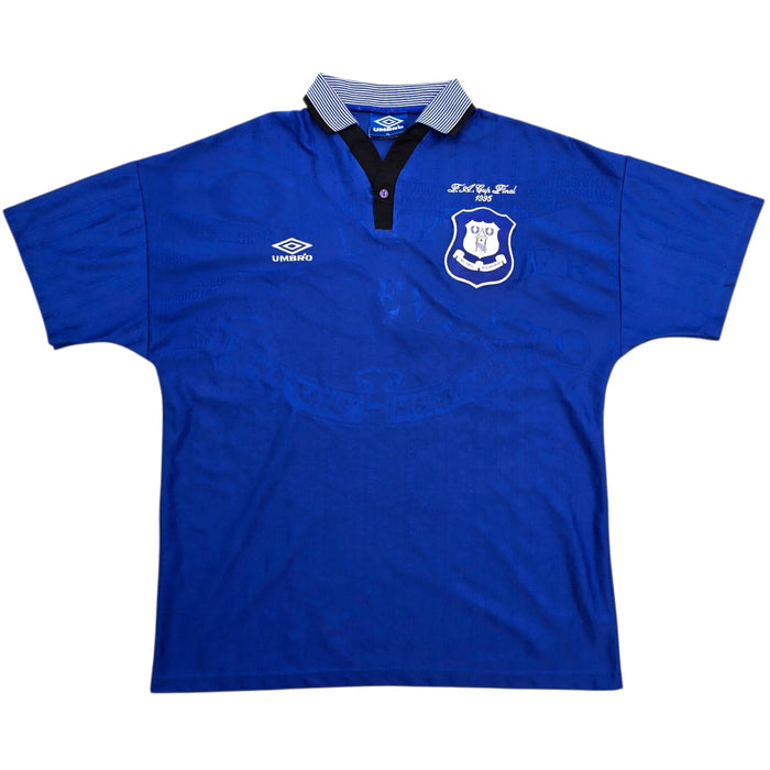 1995/97 Everton Home Football Shirt (XL) Umbro
