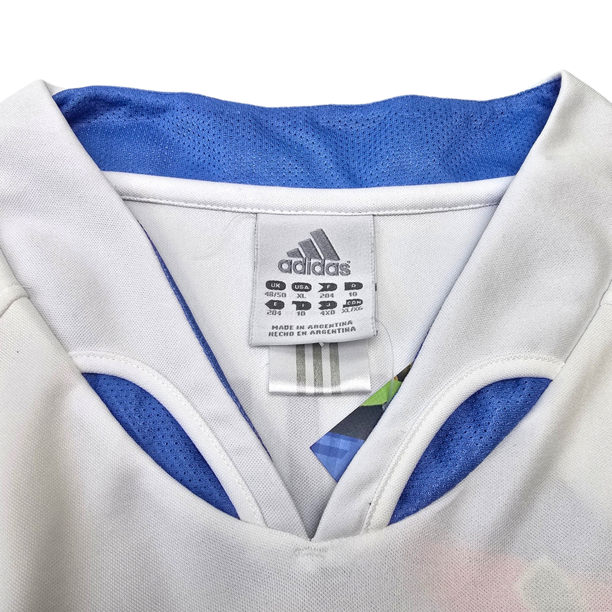 2005/06 Guatemala Home Football Shirt (XL) Adidas #20 Ruiz