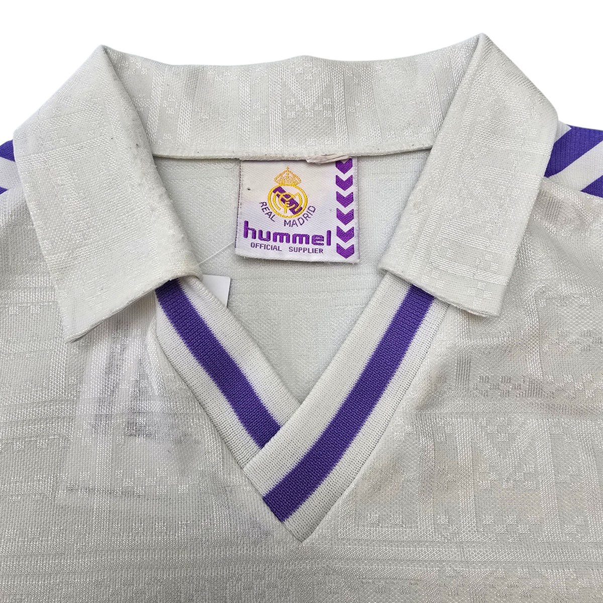 1988/89 Real Madrid Home Football Shirt (XL) Hummel