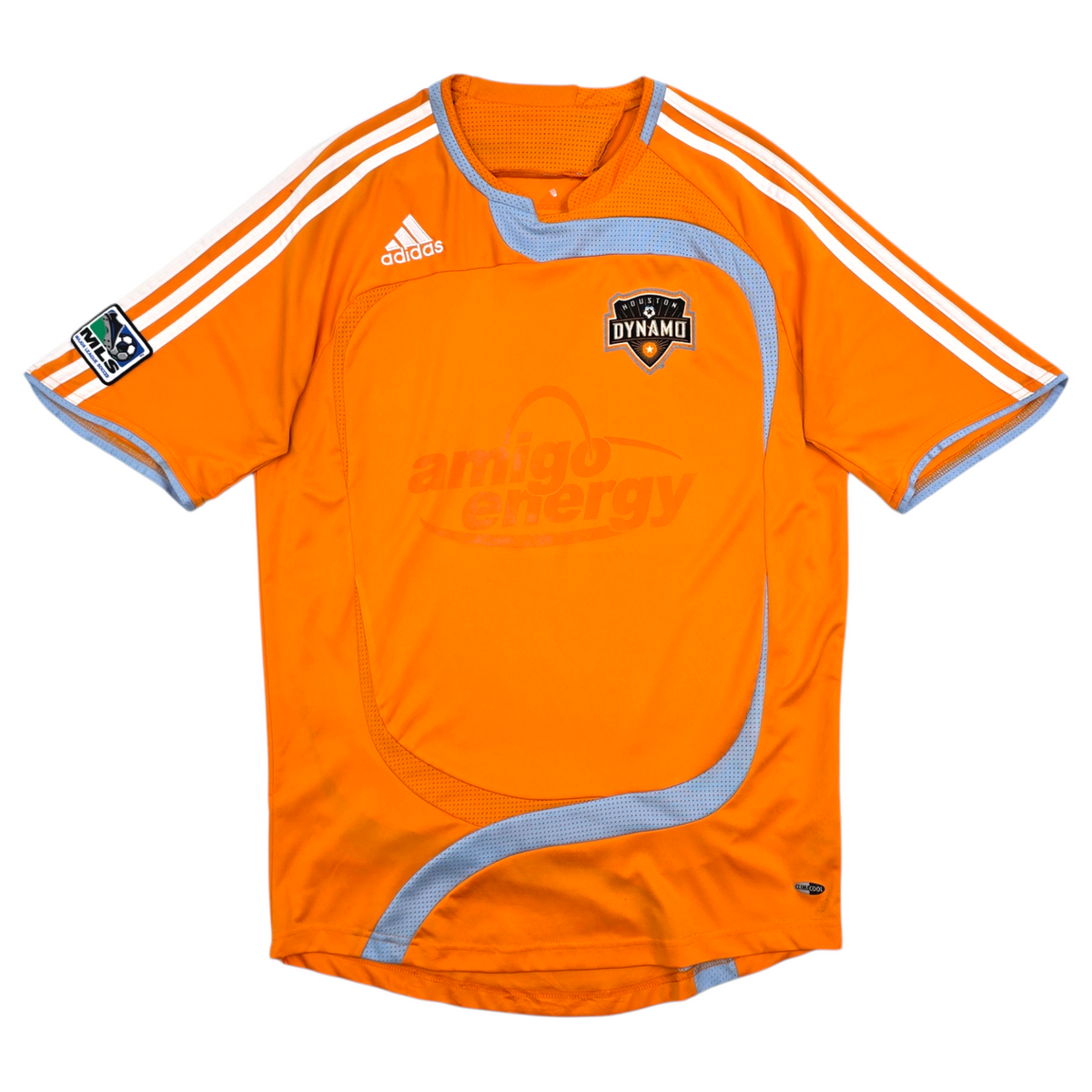 2007/08 Houston Dynamo Home Football Shirt (S) Adidas