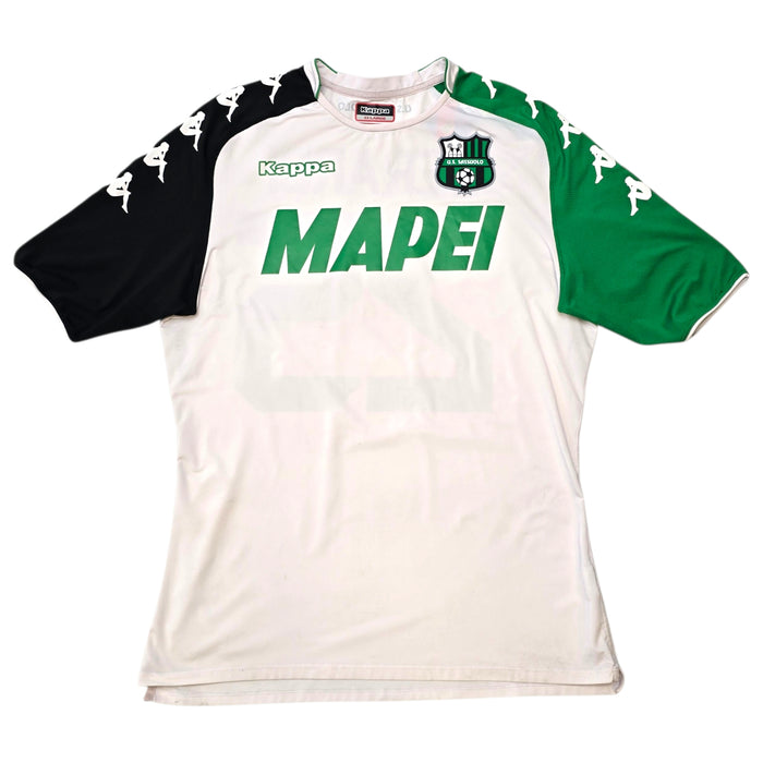 2017/18 Sassuolo Away Football Shirt (2XL) Kappa #25 Berardi