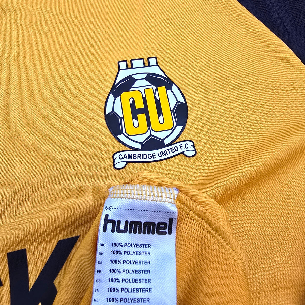 2019/20 Cambridge United Home Football Shirt (XL) Hummel