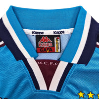 1997/99 Manchester City Home Football Shirt (L) Kappa