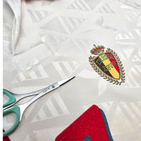 1992/94 Belgium Away Football Shirt (L) Diadora #7 Van Der Elst