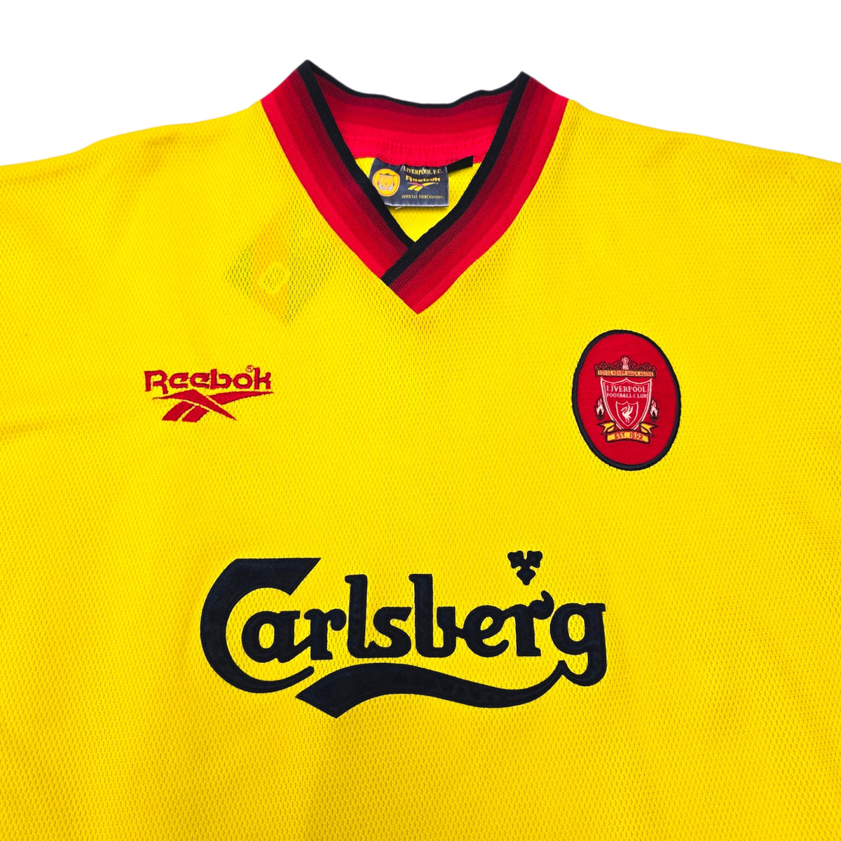 1997/99 Liverpool Away Football Shirt (L) Reebok